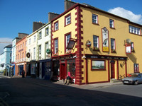 Lady Belle in Dungarvan where we had lunch