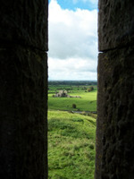 Hore Abbey from an Arrow Slit in the wall of the Rock of Cashel