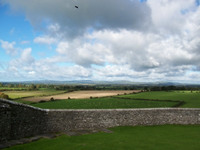 View of the countryside from the Rock of Cashel