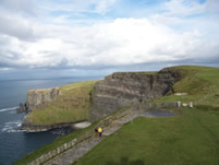 Another View from the Tower at the Cliffs of Moher
