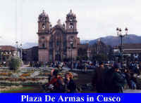 Peru Cusco Plaza De Armas